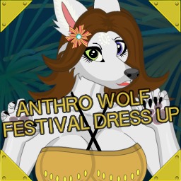 Anthro Wolf Festival Dress Up game